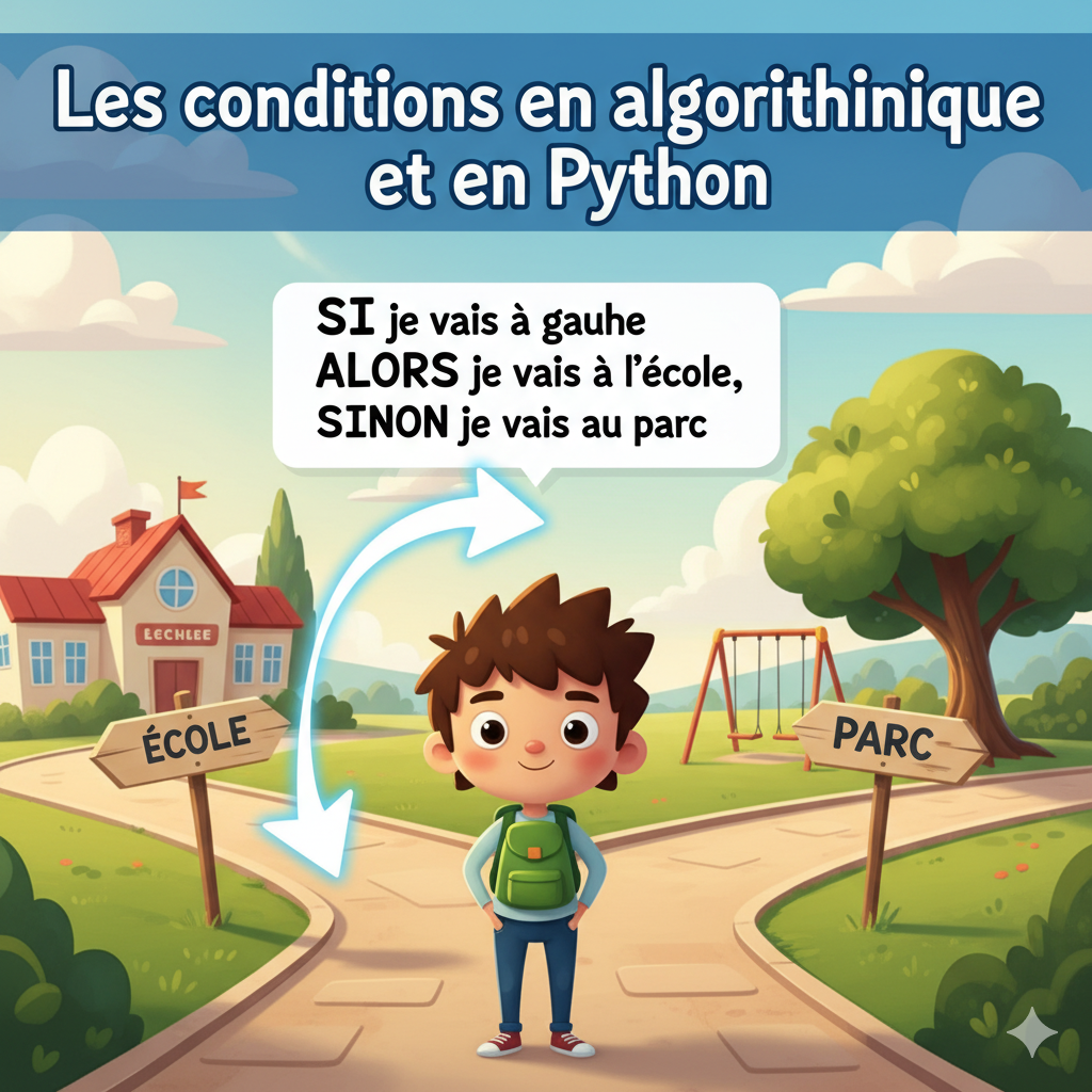 Les instructions SI-ALORS-SINON en 4 minutes